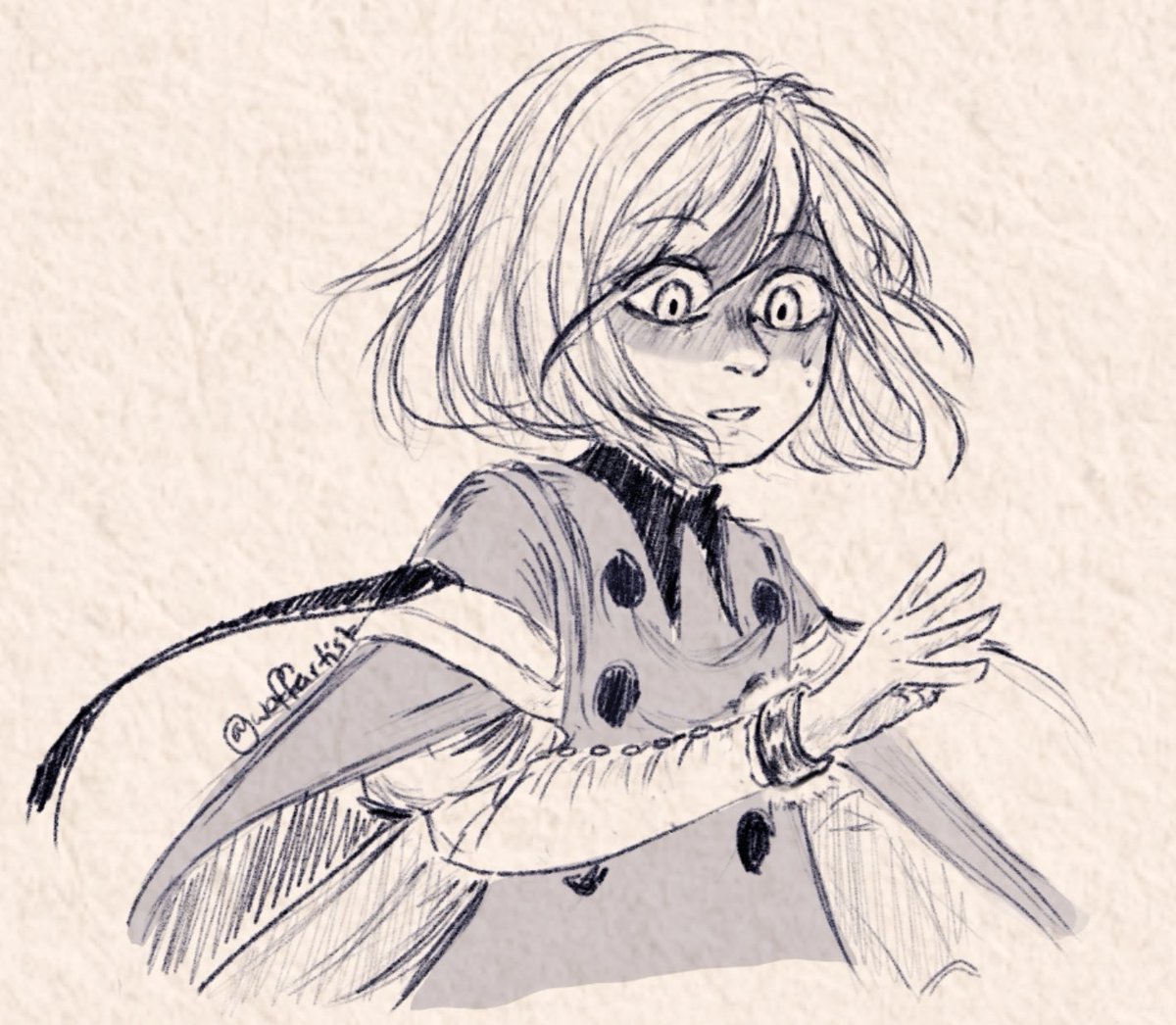 Waffartist's tweet photo. The duality of how I draw Coco 🤧 https://t.co/eNv0RiKlXO