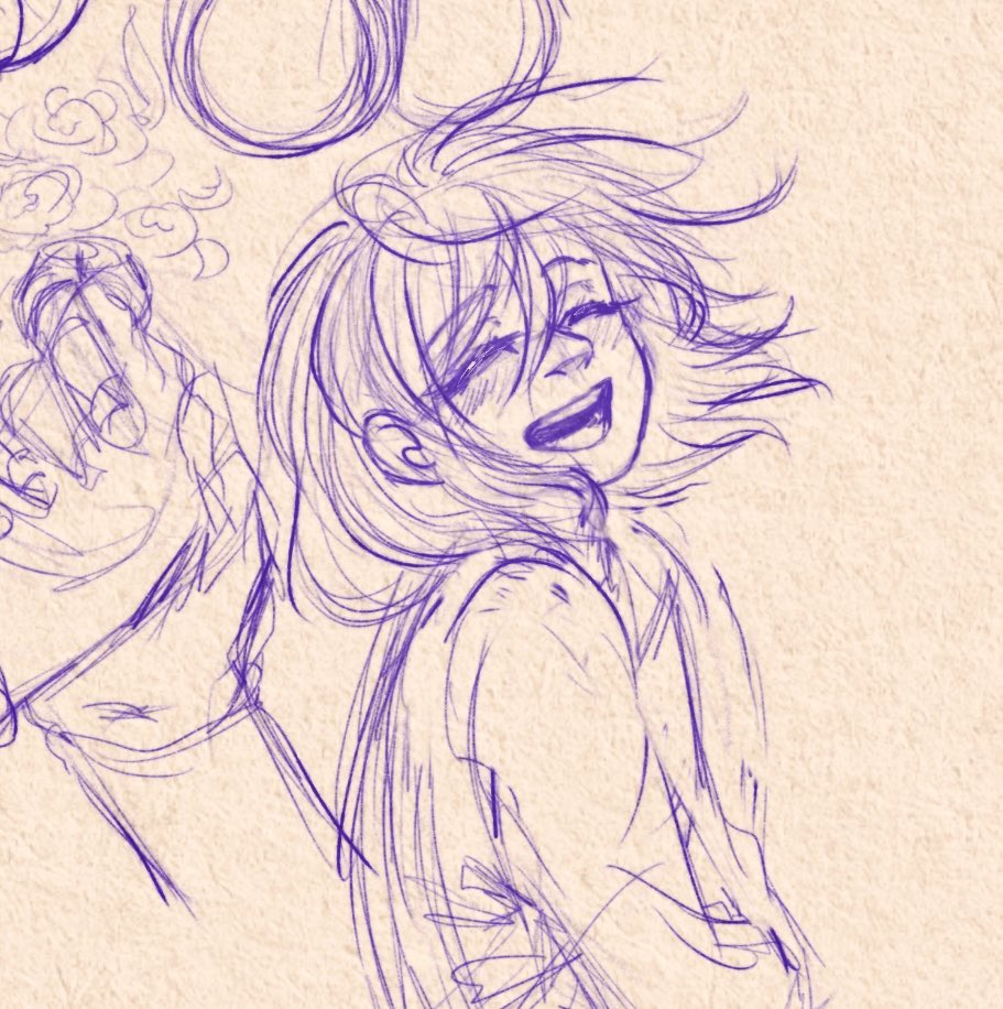 Waffartist's tweet photo. The duality of how I draw Coco 🤧 https://t.co/eNv0RiKlXO