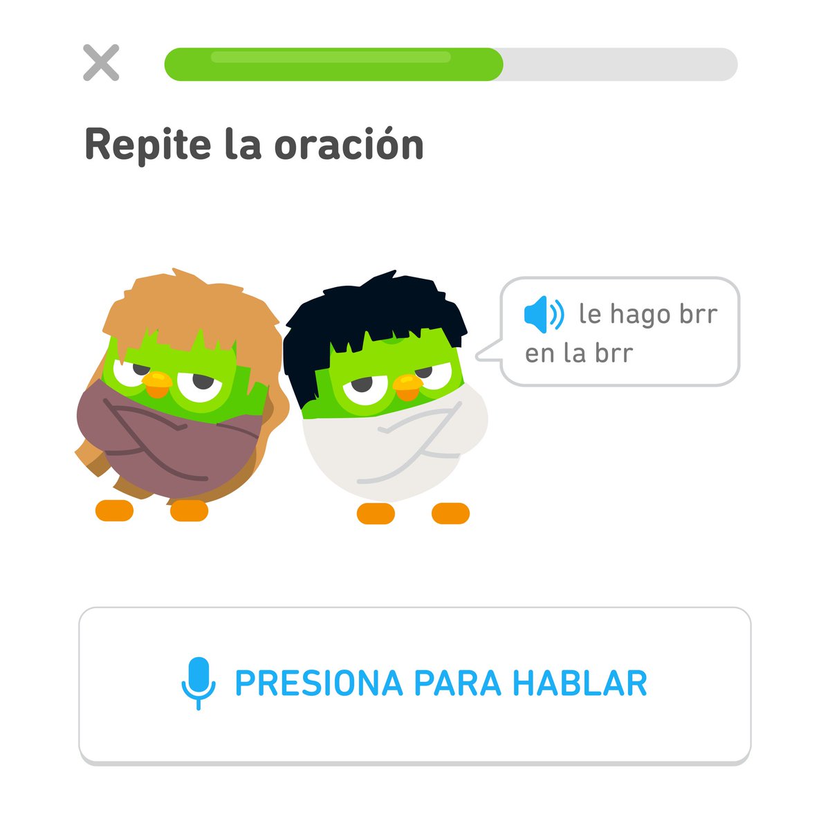 duolingoespanol's tweet photo. no, yo tampoco sé qué significa 😳 https://t.co/UmcifAkra9