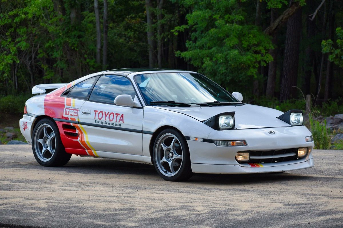 realUNICARNS's tweet photo. 1991 Toyota MR2 Turbo T-top ST215 Swap for sale in the USA. eBay Ad:>> https://t.co/3paqLvClKS https://t.co/dWpEqMrTz5