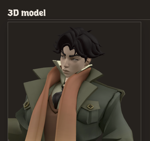 junkerfucker's tweet photo. deadlock wiki having a section where you can zoom in on the 3d models for details might be the biggest and best innovation for artists in the entire history of fan wikis. like this is so beautiful its bringing a tear to my eye https://t.co/us0zcXYdVO