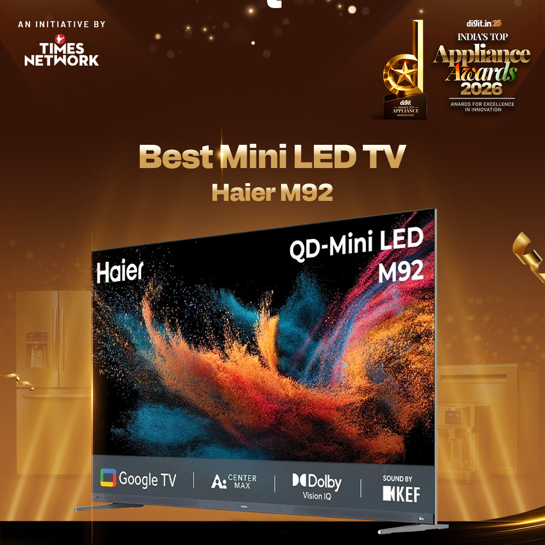 DigitHindi's tweet photo. Digit India’s Top Appliance Awards 2026: Best TV

#DITAA #DITAA2026 #digitapplianceawards #digit https://t.co/K8B0v1CGtG