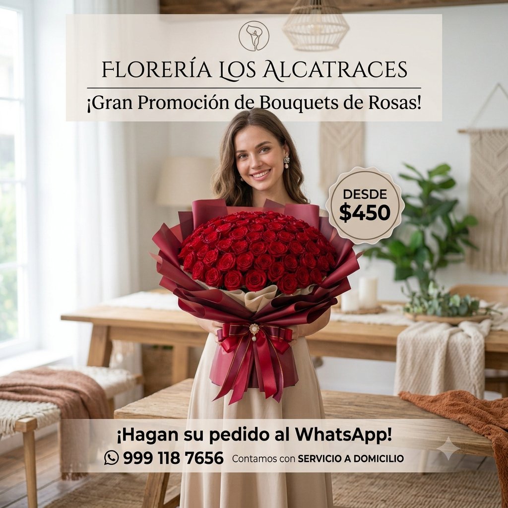 FloreriaMeridaY's tweet photo. Aprovechen la promoción de bouquets de rosas rojas a partir de $450

Pida su catálogo al WhatsApp 999 118 7656 https://t.co/HGfVcZyFKp