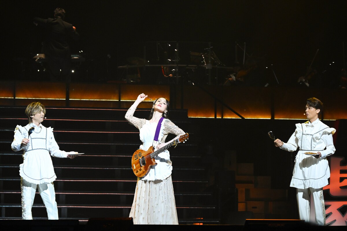 natalie_mu's tweet photo. ◤ 開幕会見レポ（写真27枚） ◢

堂本光一、井上芳雄ら
ミュージカル界のスターが集結
「帝コン」開幕✨️

人気作ダイジェストやルーツメドレー披露
https://t.co/wh23XgVuZM
☝️ネタバレあり

#帝劇ライブ #帝コン https://t.co/MwZY88NMA4