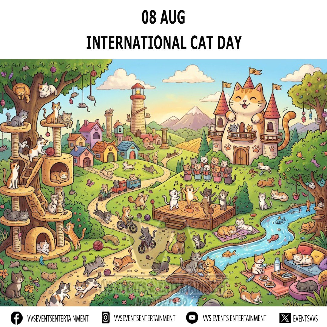 EventsVvs's tweet photo. International Cat Day
International Cat Day 2026
#InternationalCatDay
#InternationalCatDay2026
#CatDay
#CatDay2026
#Cat
#ICD
#ICD2026
#ICDay
#ICDay2026
https://t.co/L3706S0fgY
https://t.co/h67tMARAhJ
https://t.co/qUpZgt4oWv
https://t.co/bM0Or8cH5S https://t.co/AWOLef92nQ