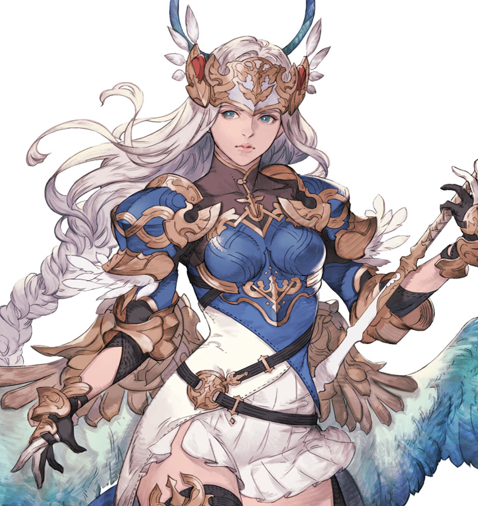 creativeuncut's tweet photo. Lenneth, Awakened Lenneth, Fair Maiden Silmeria, and Blessed Silmeria from Valkyrie Anatomia: The Origin. 

More art from the game: https://t.co/SkvEkays1P https://t.co/XMEPE728PZ