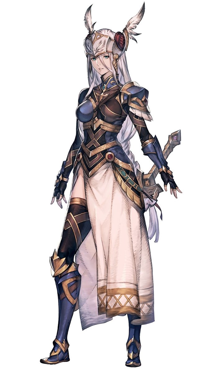 creativeuncut's tweet photo. Lenneth, Awakened Lenneth, Fair Maiden Silmeria, and Blessed Silmeria from Valkyrie Anatomia: The Origin. 

More art from the game: https://t.co/SkvEkays1P https://t.co/XMEPE728PZ