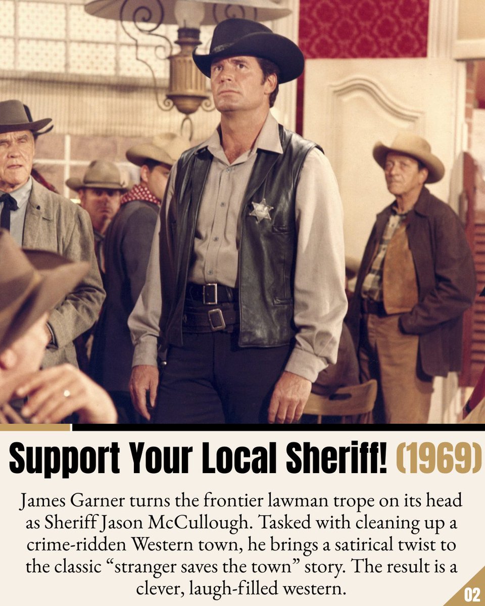 CI_Magazine's tweet photo. Not every Western has to be gritty. 🤠

Sure, classics often balance gunfights and drama with a few laughs, but some ride full speed into comedy. Think "Caddyshack" with cowboy hats — packed with outlaws, wisecracks, and unforgettable characters.

If you're looking for a fun movie night, here are five western comedies guaranteed to make you laugh: https://t.co/maKPL9U20S
