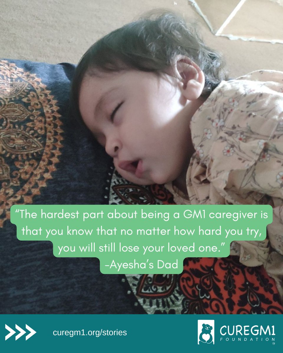 curegm1's tweet photo. “The hardest part about being a GM1 caregiver is that you know that no matter how hard you try, you will still lose your loved one.”
-Ayesha’s Dad
READ MORE: https://t.co/TeiZ19it8F
#curegm1 #raredisease https://t.co/SNVYxFf1sa