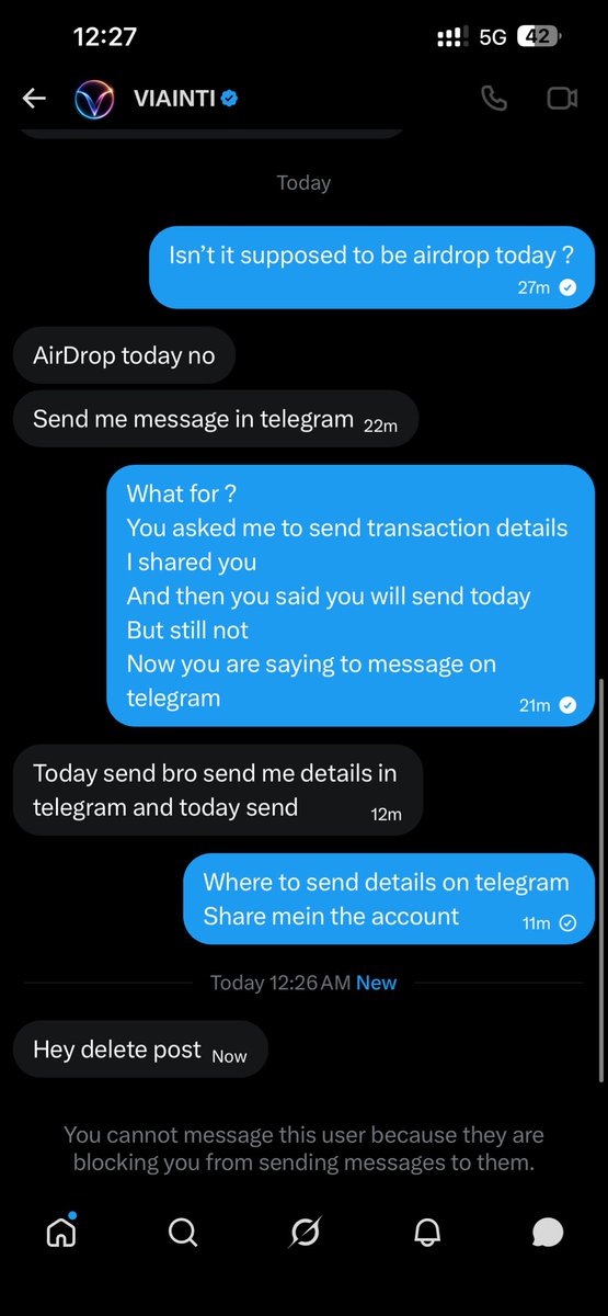 Dark__lorrd's tweet photo. @viaintisol 

They are scamming their investors 
@edinsoncode 

#viainti 
#viaintisol https://t.co/22vXqXCjRM
