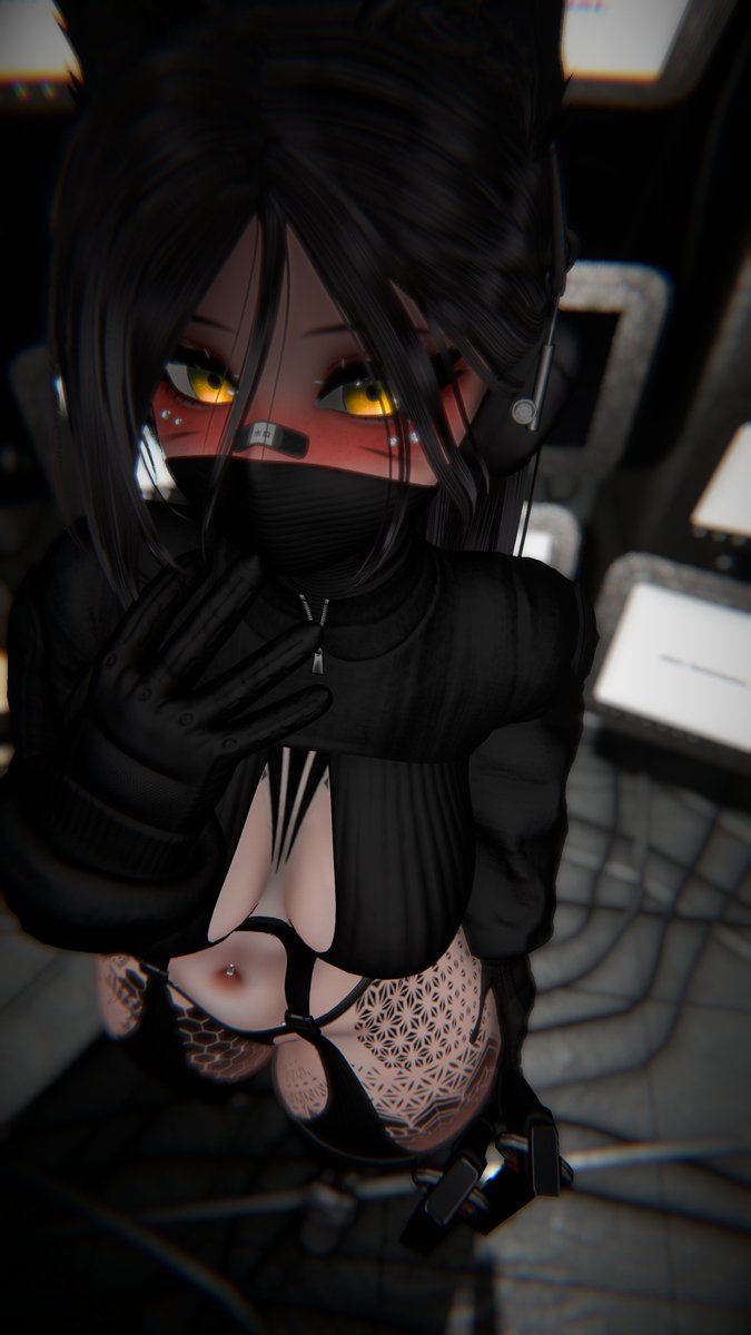 KittensNMeth's tweet photo. Did I startle you?~
.
.
Avi~ Ari by @HoloExe 
.
Buy her here(: 
https://t.co/lisxCDxul5
.
.
#vrc #vrchat #vrcphotography #vrcpromo #vrcshowcase #kittensnmeth13 https://t.co/VT802uFRFM