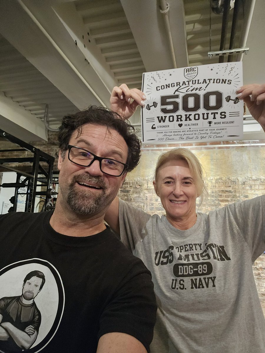 arcathletics's tweet photo. Disciplined, Dedicated and Consistent are 3 words to describe Kim in her workout journey. Congratulations on achieving 500 workouts with us! Thank you for supporting our small business! #the.tribeca.alliance @kimfromthesouth #smallbusiness #personaltraining #fitnesstraining https://t.co/Cv1u4vgS4y