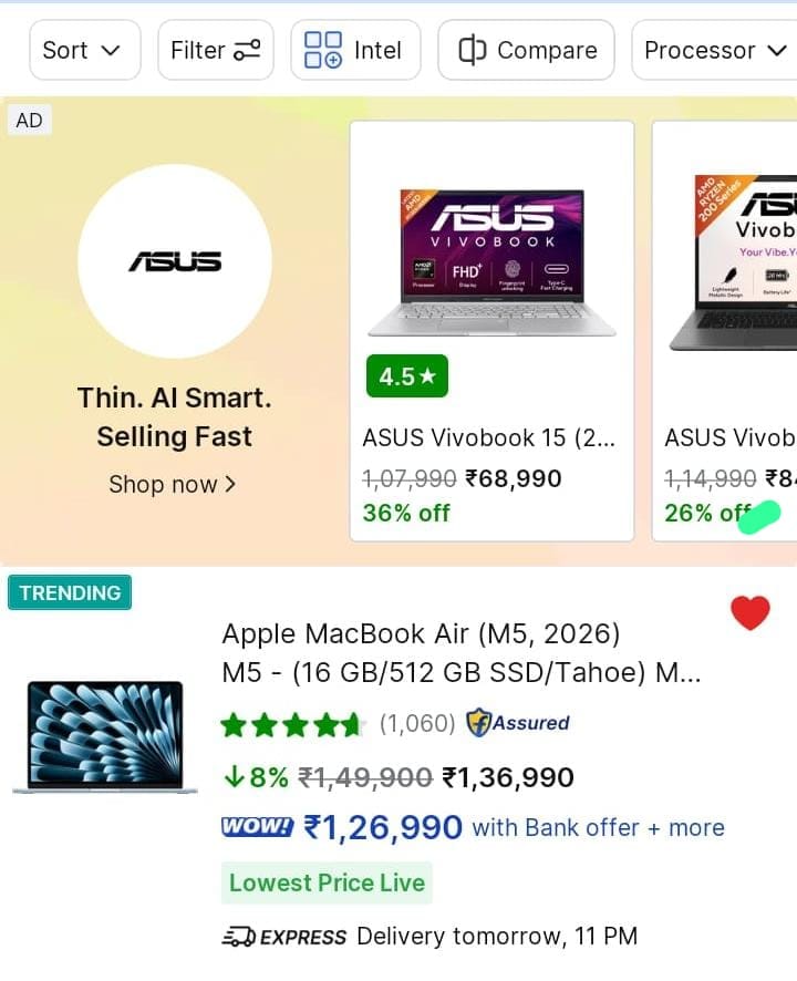 JambuMananP's tweet photo. @Flipkart @flipkartsupport You're promoting dark patterns on the name of grand sale. I wanted to buy MacBook, you're showing delivery by tomorrow 11 PM. I made the payment and blow, now you're saying delivery by 17th Aug (10 days!!) @MIB_India @consumercourtin https://t.co/ynO0tv09ZW