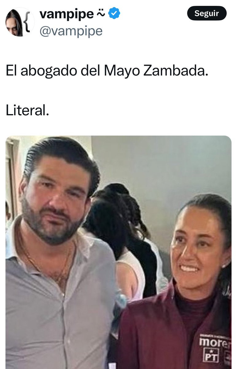 roquintero's tweet photo. @JTuffic @Claudiashein Maldita NARCA criada de Andrés !! 

NARCO @PartidoMorenaMx 

NARCO GOBIERNO @A_MontielR @SCJN @FGRMexico @INEMexico @Presidencia_INE @Mx_Diputados @DiputadosMorena @MorenaSenadores https://t.co/t5v031Pa4A
