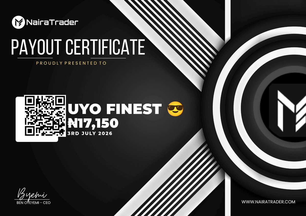 UYO_FINEST's tweet photo. Yes, I’m qualified. My plan is simple: protect the account first, make money second.
• Risk: 0.5% per trade, max 1% daily
• Target: 1–2% per day, only when high-probability setups appear
• RR: Minimum 1:2, preferably 1:3+
• Payout plan: Consistency over aggression compound nothing, protect capital and withdraw at payout.
I’ve traded prop accounts before and understand the discipline required. No overtrading, no revenge trading, no forcing setups.
I’m not looking for a 50K account to gamble with. I’m looking for capital to prove my edge. 🎯