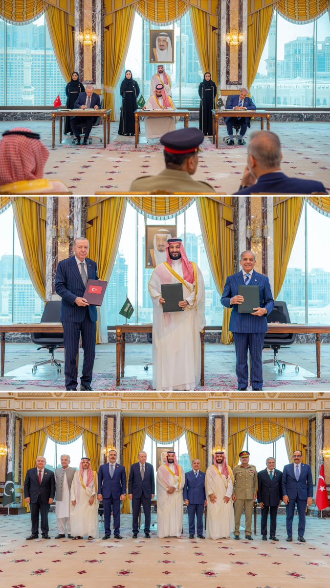 Ego_now's tweet photo. حين تجتمع الإرادة والرؤية، تُبنى الشراكات التي تصنع المستقبل.

المملكة العربية السعودية، وتركيا، وباكستان… روابط تاريخية، ومصالح مشتركة، وإرادة سياسية نحو تعاونٍ أوسع ومستقبلٍ أكثر ازدهارًا واستقرارًا.

🇸🇦 🇹🇷 🇵🇰

#السعودية #تركيا #باكستان #محمد_بن_سلمان #ولي_العهد #شراكة_استراتيجية #مستقبل_مشترك
#اتفاقيه_مكه_للدفاع_المشترك