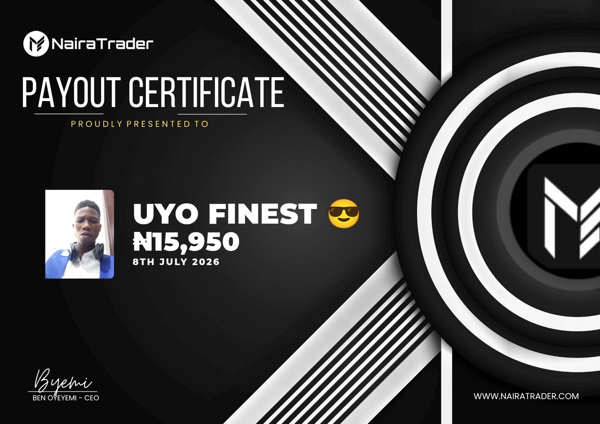UYO_FINEST's tweet photo. Yes, I’m qualified. My plan is simple: protect the account first, make money second.
• Risk: 0.5% per trade, max 1% daily
• Target: 1–2% per day, only when high-probability setups appear
• RR: Minimum 1:2, preferably 1:3+
• Payout plan: Consistency over aggression compound nothing, protect capital and withdraw at payout.
I’ve traded prop accounts before and understand the discipline required. No overtrading, no revenge trading, no forcing setups.
I’m not looking for a 50K account to gamble with. I’m looking for capital to prove my edge. 🎯