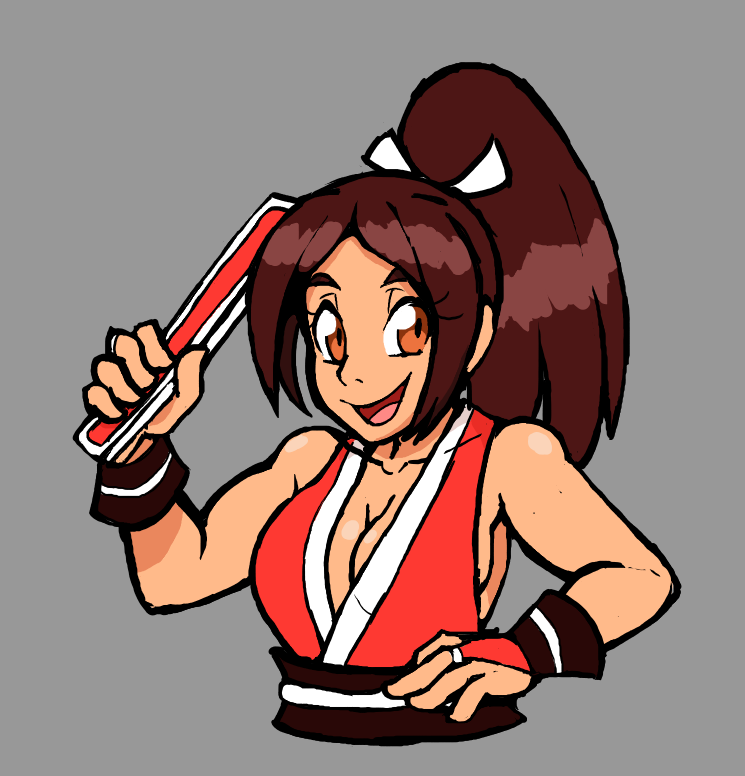 Velvetdrago's tweet photo. Reposting this Mai drawing https://t.co/tWUswujIEM