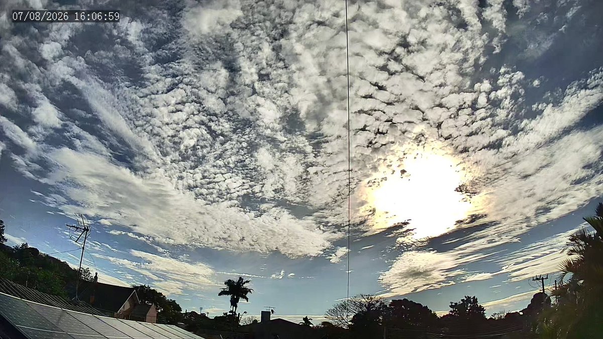 TempoSLeopoldo's tweet photo. O céu de São Leopoldo na tarde desta sexta-feira. https://t.co/ERQzNSPTtT