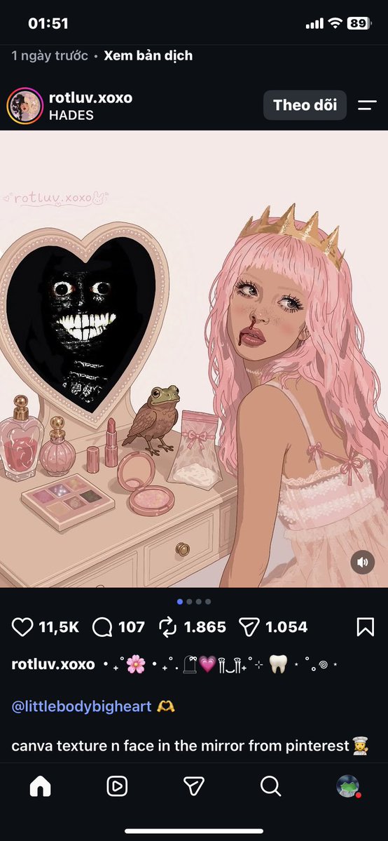 meomei47's tweet photo. this b on ins uses ai or whatever to re-draw mel and JUST colors her then, there also a vid but again JUST color her 💀 https://t.co/f0lCBESrAa