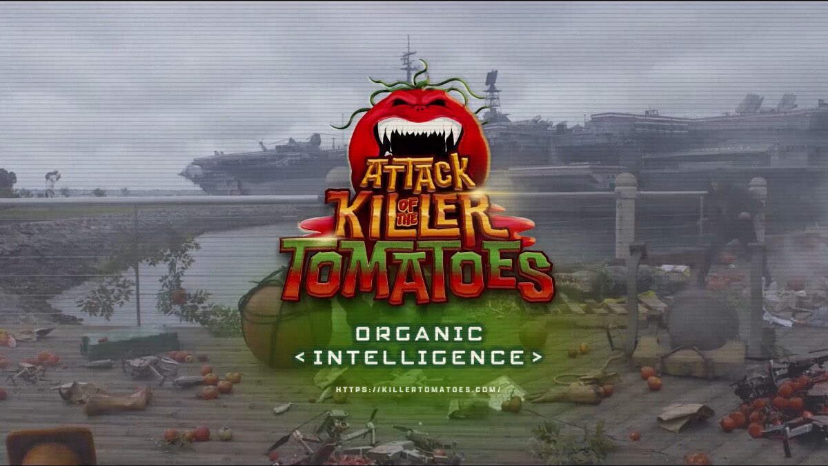 CosplayHorror's tweet photo. π
THE TOMATOES ARE BACK! Attack of the #KillerTomatoes: Organic Intelligence begins its limited theatrical release TODAY.
ποΈ Read more: https://t.co/lkgvWtKdCC
#HorrorComedy #HorrorMovies https://t.co/cG3wPvJque