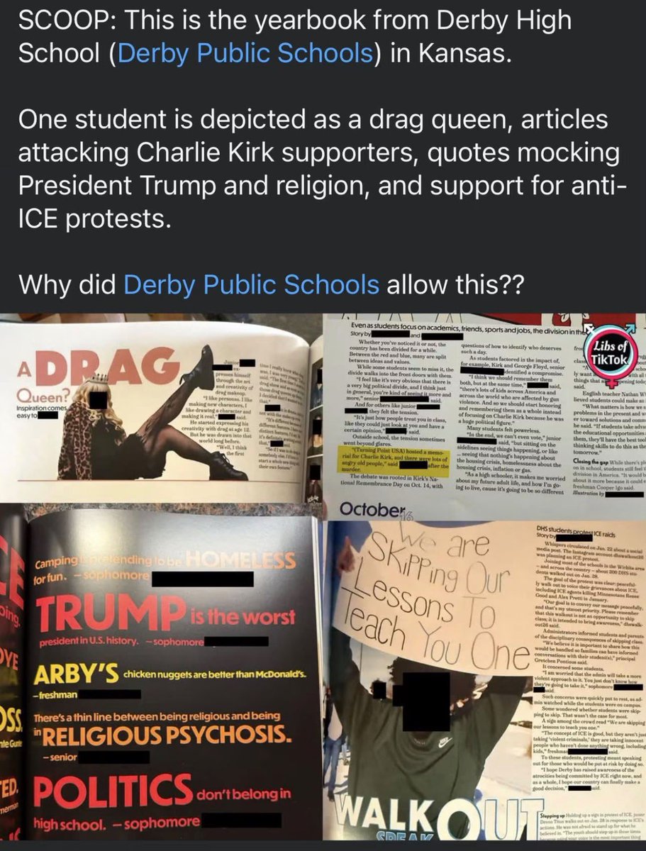 DavidMSpeed's tweet photo. @DHS_Panthers so glad I don’t have any children attending this libtarded brainwashing school. https://t.co/FwCZ8Rvc8T