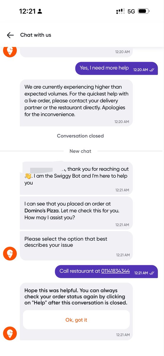 DrAaneeDash's tweet photo. As i have ordered at 11:57pm and still didn’t get the home delivery,lastly i had to visit the store to fetch my order .I would like to ask @dominos @fssaiindia they are serving cold veg parcels and cold garlic breadstick https://t.co/jDpVUeI6tI