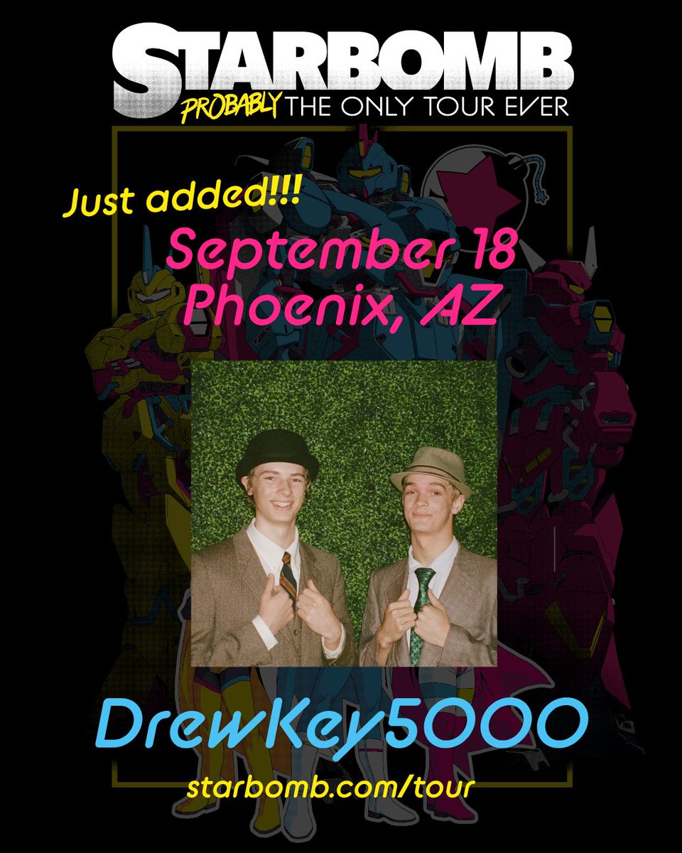 starbomb's tweet photo. OH GOD LOOK AT WHO’S JOINING US ON TOUR!!!!!! EIGHT shows just got a WHOLE LOT SPECIALER! https://t.co/GIAMAxdFQC