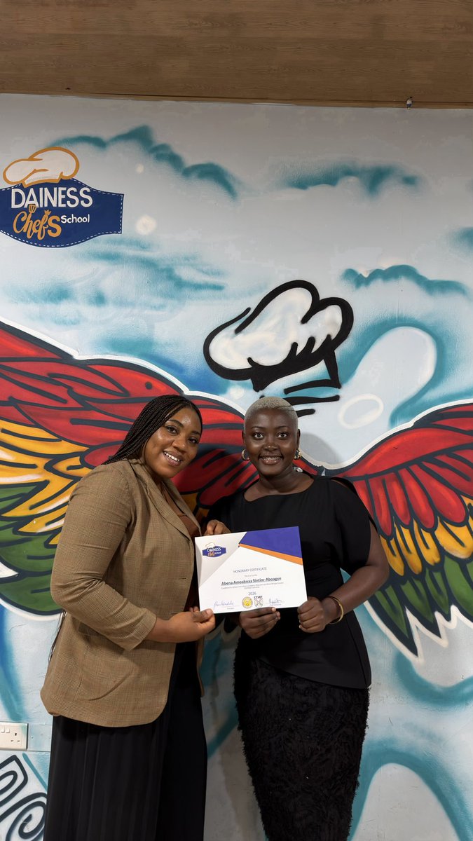 chefabbys's tweet photo. Honorarium Received for my culinary excellence from Dainess chef school. I am so proud of myself ! Honorary Certificate bagged! 🌟❤️ https://t.co/5oLpGeg3yN