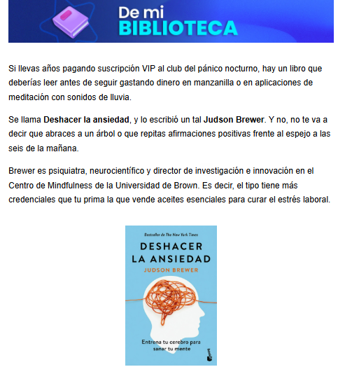 somoscdi's tweet photo. Feliz sábado de #5PDLS

¿Cuál fue esa preocupación que te quitó el sueño y que, al final, nunca pasó? Te leo en los comentarios.

La mayoría de las batallas que libramos nunca llegan a existir. Pasamos horas preocupándonos por escenarios que jamás ocurren, mientras dejamos escapar los momentos que sí están sucediendo. 

La preocupación rara vez cambia el resultado, pero casi siempre cambia nuestra forma de vivir el presente.