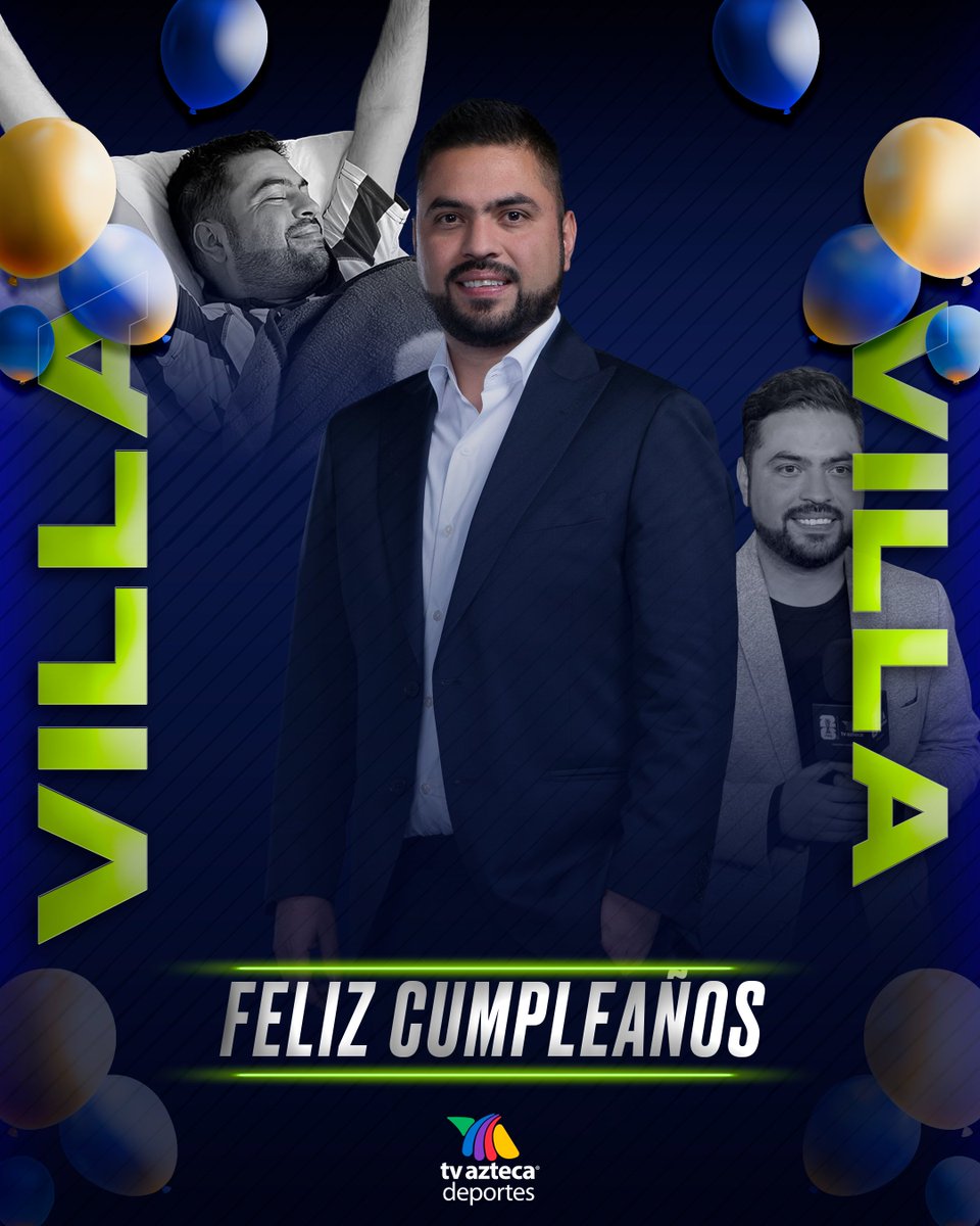 AztecaDeportes's tweet photo. ¡FELIZ CUMPLEAÑOS! 🥳🥳

Nuestro querido Chivahermano, te deseamos pases un increíble cumpleaños rodeado de la gente que te quiere y que este lleno de muchas risas.

Te queremos @OmarVV9  🫶

#AztecaDeportes https://t.co/mi3CHnUh5n