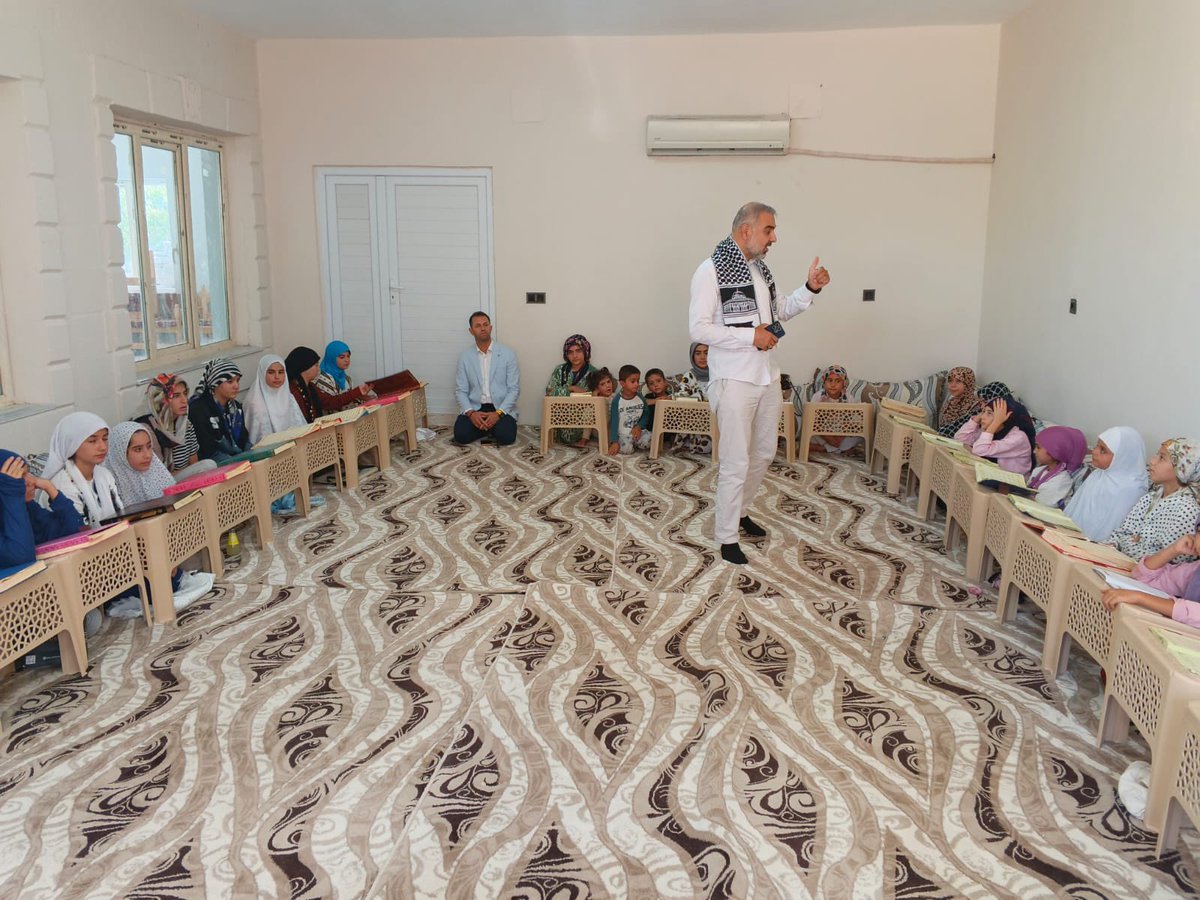 ondermardintr's tweet photo. Mardin ÖNDER Öğretmenler Komisyon Başkanımız Fatih Akman, Mardin İl Milli Eğitim Müdürlüğü iş birliğiyle Sancarlı Kur’an Kursu’nda “Filistin ve Değerlerimiz” semineri verdi. Programda Filistin davası, ümmet bilinci ve kardeşlik değerler ele alındı. @tuncay_akkoyun @aceylantr https://t.co/ct7GyQnFX2