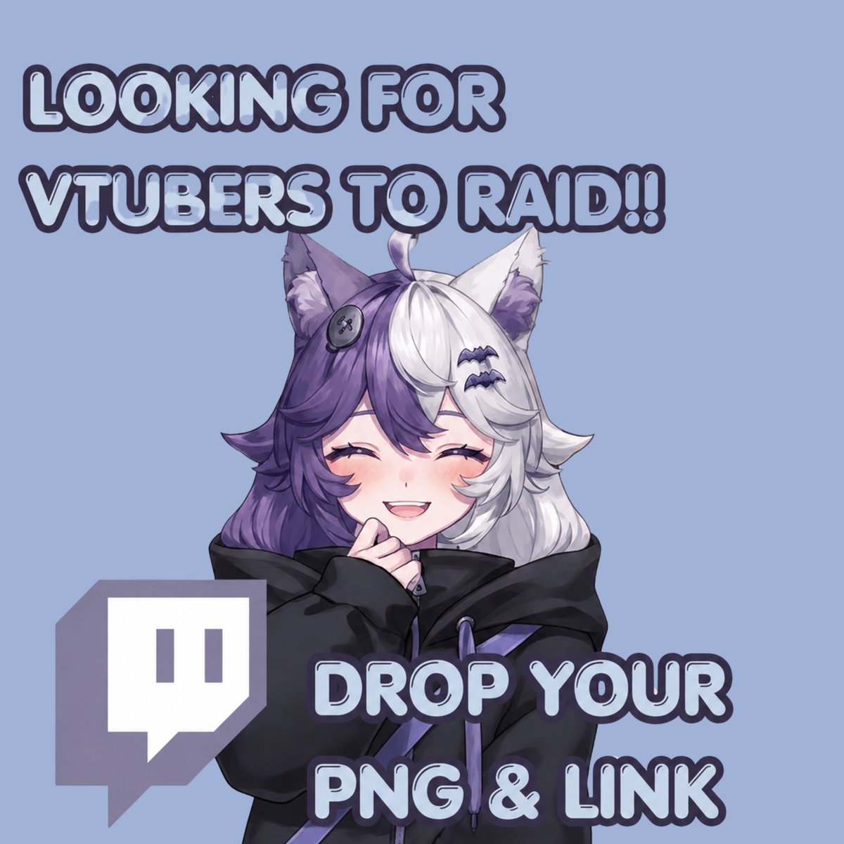 JixieMew's tweet photo. VTubers, drop your Twitch links and PNGs below! I’d love to discover your characters,

 check out your streams, and connect with more amazing creators. Let’s support and grow together! https://t.co/GbNdqbIoR2