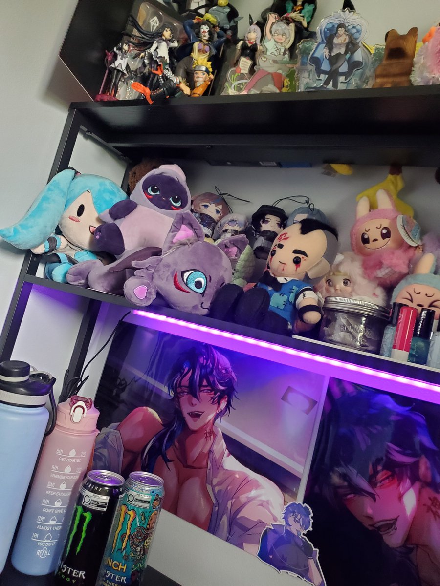 FragileRuru's tweet photo. @RiiKami I'm slowly redecorating my room again but behold my empty walls and random clutter https://t.co/uNfnFo4MF4
