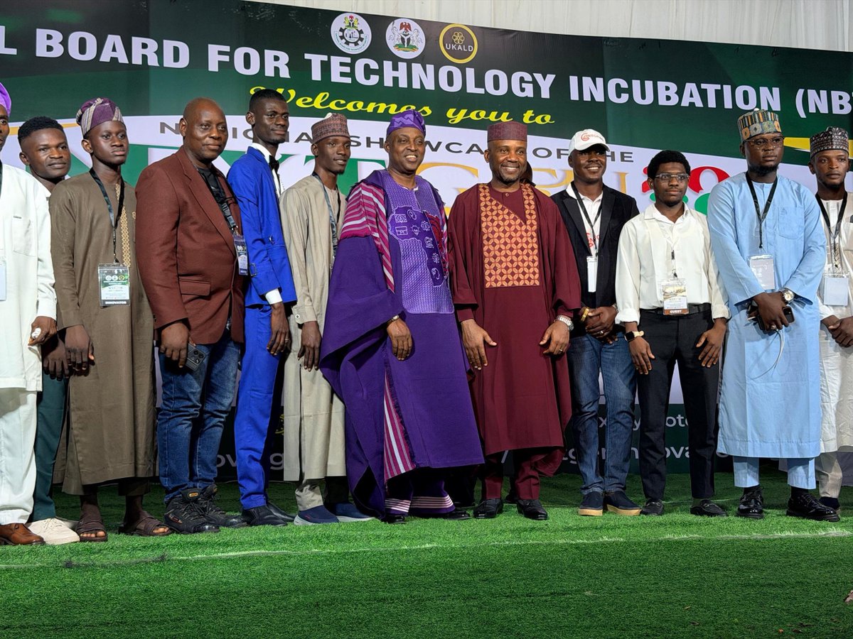NigeriaNBTI's tweet photo. APPRECIATION MESSAGE: NEXTGEN INNOVATION CHALLENGE 2026 NATIONAL SHOWCASE.

On behalf of the Board, Management and entire Staff of the National Board for Technology Incubation (NBTI), I extend my profound gratitude and heartfelt appreciation to every distinguished guest, partner, stakeholder and well-wisher whose gracious presence, goodwill and invaluable support contributed immensely to the remarkable success of the National Showcase of the NBTI NextGen Innovation Challenge, held yesterday at NICON Luxury Hotel, Garki, Abuja.

I wish to express our deepest appreciation to the Honourable Minister of Innovation, Science and Technology, Barrister Kingsley Tochukwu Udeh, whose visionary leadership, unwavering commitment to innovation-driven national development and steadfast support continue to reposition Nigeria’s innovation ecosystem for sustainable growth, industrial competitiveness and economic prosperity.

Our sincere appreciation goes to the Rt. Hon. James Abiodun Faleke, Chairman House Committee on Finance and Special Guest of Honour, whose exceptional statesmanship, unwavering commitment to national development and consistent support for innovation, technology commercialization, entrepreneurship and youth empowerment continue to inspire transformational progress across our nation. Your encouragement and invaluable support remain a great source of strength to NBTI and the Nigerian innovation community.

We are profoundly grateful to the Permanent Secretary, Federal Ministry of Innovation, Science and Technology, Dr Mukhtar Yawale Muhammad,mni, for his exemplary administrative leadership, invaluable guidance and steadfast commitment towards advancing the Ministry’s strategic mandate of fostering innovation, scientific advancement and technological development.

We equally appreciate the distinguished Chief Executives and Heads of Agencies and Institutions who honoured our invitation, including the Director-General of NASRDA, Director-General of NACETEM, Director-General of the Nigerian Institute for Trypanosomiasis and Onchocerciasis Research (NITR), Director-General of NITDA, Director-General of NDE, Executive Secretary of NBTE, Director-General of SON, National Commissioner/Chief Executive Officer of the NDPC, the Executive Vice Chairman of NCC, the Executive Vice Chairman/Chief Executive Officer of NASENI, the Registrar/Chief Executive of JAMB, the Registrar of the Trademark Registry, the Managing Director of NIGCOMSAT, the Managing Director of the Niger Delta River Basin Development Authority, the President of the Nigerian Society of Engineers (NSE), the Executive Chairman of the EFCC, the Chairman of the Oyo Forum, and every other institutional leader who either attended personally or was ably represented.

We sincerely appreciate the Governments of Niger State, Ogun State, Plateau State, and the other State Governments that graciously sent high-level representatives to participate in this important national event. Your presence underscores the growing commitment of our sub-national governments to innovation, entrepreneurship, technology commercialization and inclusive economic development.

Our profound gratitude also goes to the Country Director of WIPO, UNESCO, the distinguished members of the Diplomatic Corps, our esteemed international development partners, the Chairman/CEO of GIGAWATT Global, the UKALD Team, investors, industry leaders, academia, research institutions and every strategic partner whose participation enriched the quality of discussions and strengthened our collective resolve to build a globally competitive innovation ecosystem for Nigeria.

We are equally indebted to the members of the media, pressmen and journalists for your outstanding professionalism and extensive coverage of the event. Your commitment to projecting the achievements of Nigerian innovators and amplifying the message of innovation-driven national development is highly appreciated.