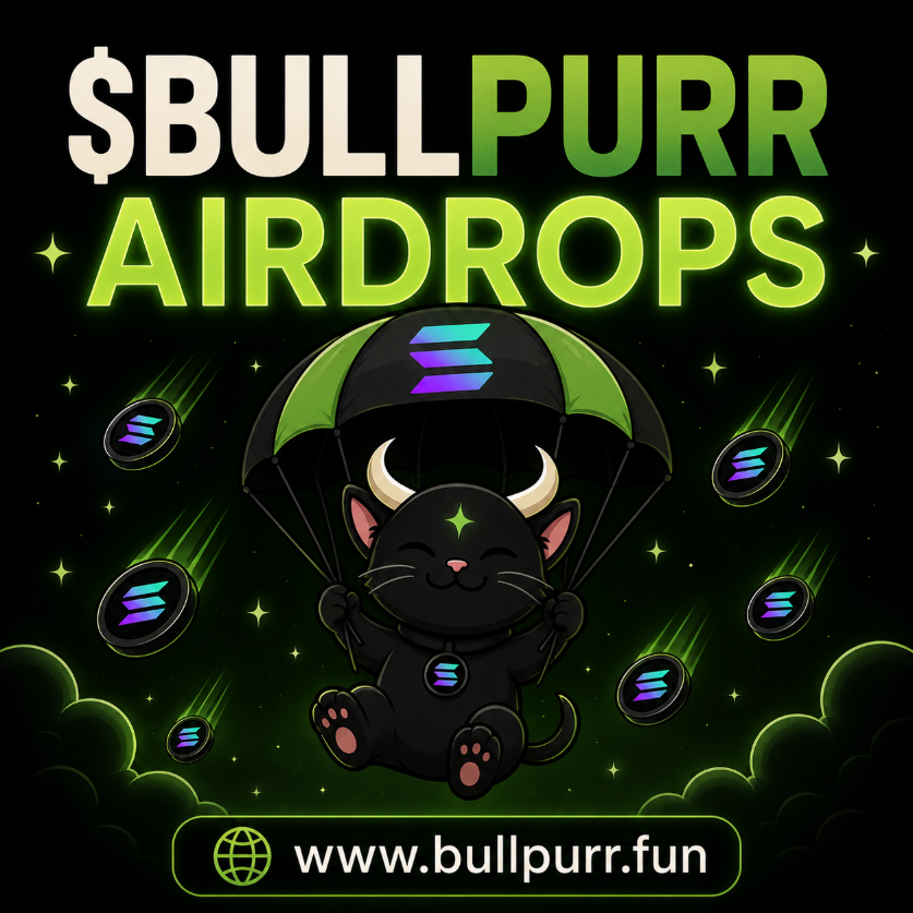 BULLPURR's tweet photo. If you see this, you are early

Claim your $BULLPURR airdrop : https://t.co/qkjplgv7d1

1️⃣Follow, RT pinned post
2️⃣Drop your $SOL

2000 address eligible 💸 https://t.co/CvmadgZM1R