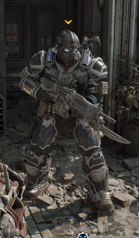 Sir_Hellscythe's tweet photo. I thought you could only be 1 character skin for the male and female Cog Soldier on Horde siege?

(im guessing this appears in versus too - haven't done that yet)

is this the devs in-game or a special skins to come?

(left is Cog Heavy, right is medic I think?)

@GearsofWar @Community_Gears @CoalitionGears