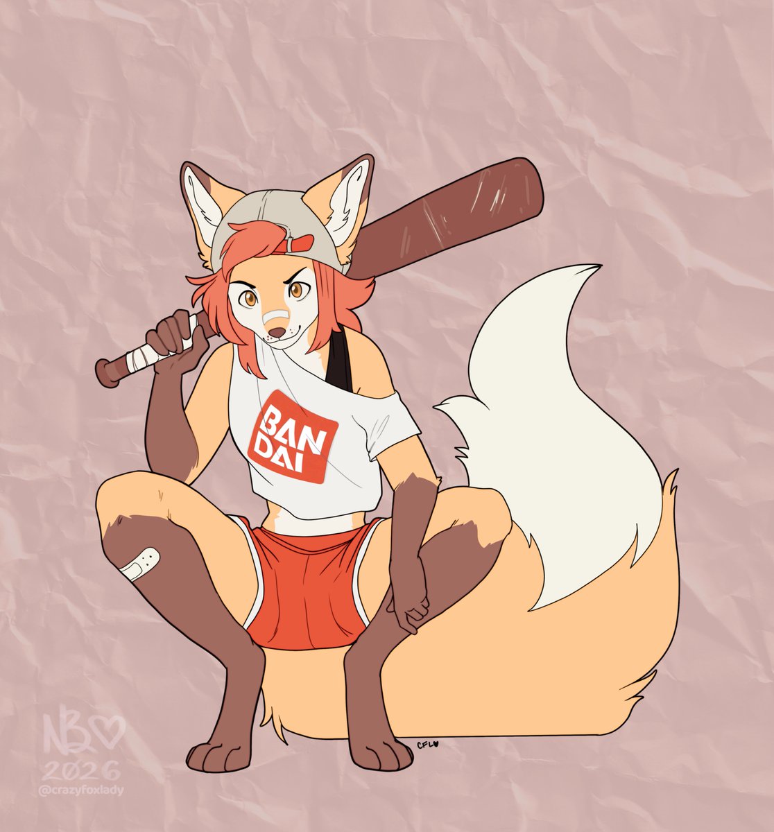 crazyfoxlady's tweet photo. I hope she's gearing up for a round of baseball 👀
For the lovely D-Fawx!

Thank you! <3 https://t.co/t1hjMc7hsQ
