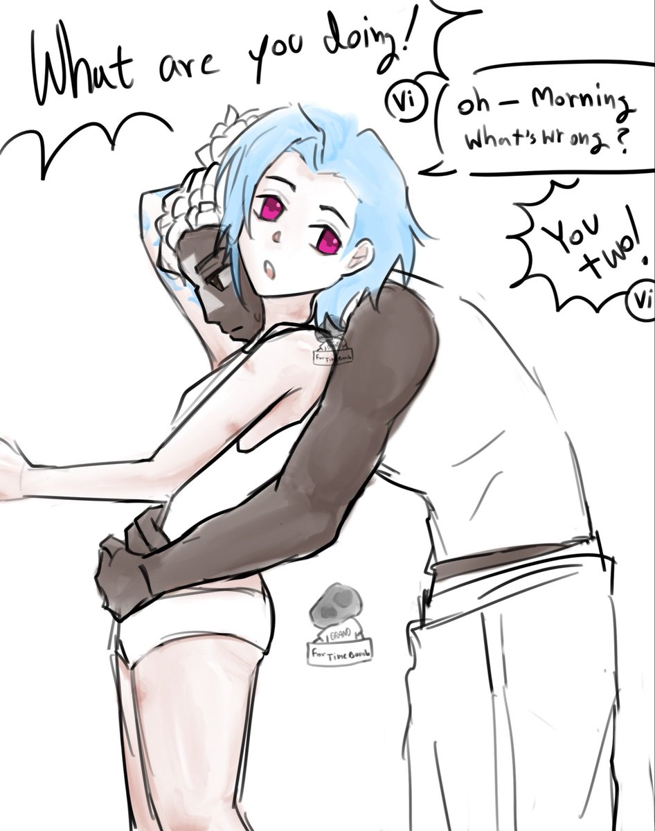 GrandG_TB's tweet photo. #timebomb #ekko #jinx #ekkojinx #arcane https://t.co/Uhv3htTLv1
