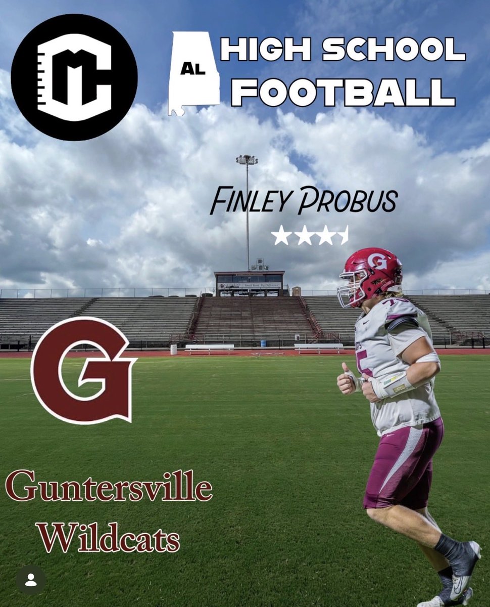 FinleyProbus's tweet photo. @CM_gridiron @Coach_WLang4 @GWildcatsfball Thanks for the rating! https://t.co/SMCWpnVqly