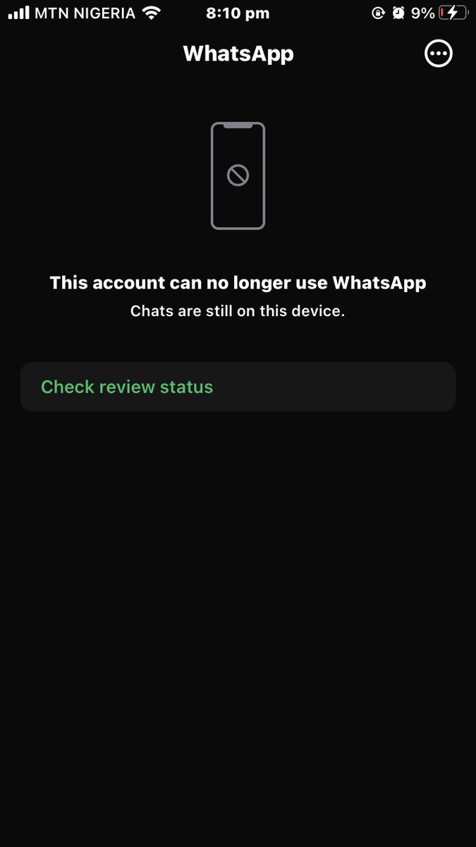 DivNex_Ese's tweet photo. @WhatsApp Why?

 Just opened WhatsApp and saw I was banned. No warning, no explanation

Honestly not sure what I did wrong😔

Has anyone actually managed to get this reversed? Would really appreciate real advice, not just the generic FAQ stuff https://t.co/acGEW5Uvsn