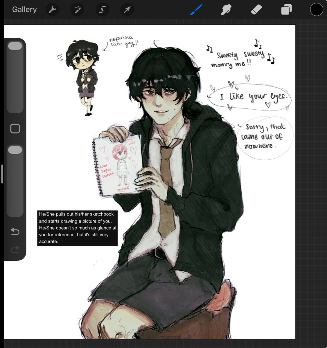 exticbtters69's tweet photo. kylar and that damn stump istg #dol #degreesoflewdity https://t.co/CIXqP8BROz
