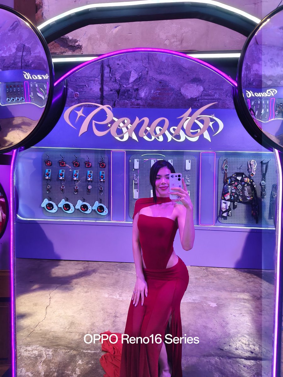 OPPOMexico's tweet photo. Con #OPPOReno16 Series, Kenia OS luce increíble en cada foto. 😍
Color real, piel real, vibra real.
Porque tu #FotoBestie nunca te falla. 📸💜 ⭐ https://t.co/j8loEdF4oK