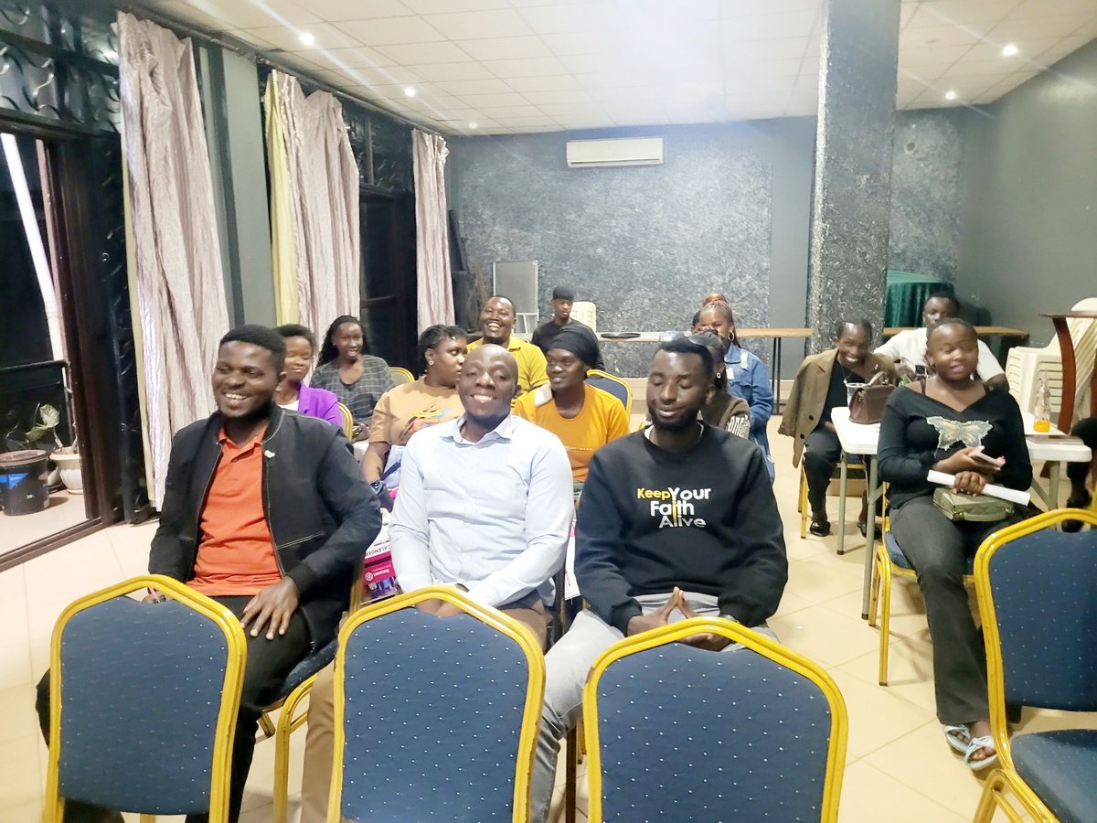 RctKawempe's tweet photo. What a successful evening!
A big thank you to ADRR Turibamwe Elvin for an inspiring session on building stronger club membership, and to everyone who joined us at Twintower Hotel. #RotaractKawempe #CreatingLastingImpact https://t.co/NtkPSJOcDF