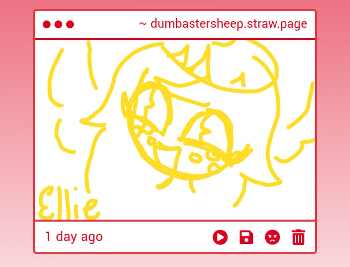 dumbAstersheep's tweet photo. Thank  Ellie for this amazing Emily. Very cute and yellow https://t.co/2EaXQz2ShY