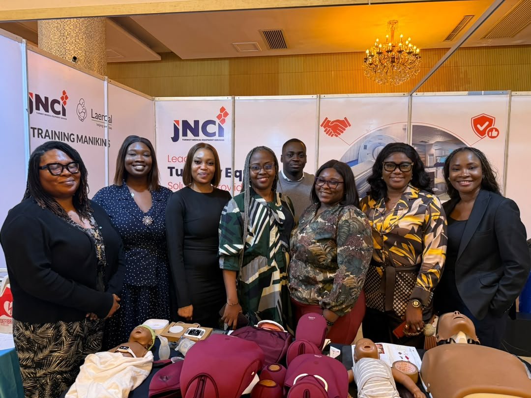 JNCILtd's tweet photo. Healthcare transformation is built one solution at a time. At the Eko Health Convention 2026, JNCI showcased technologies powering stronger public health systems while supporting private providers to deliver better patient outcomes. Together, we’re shaping healthier communities. https://t.co/hkshAAXZV2