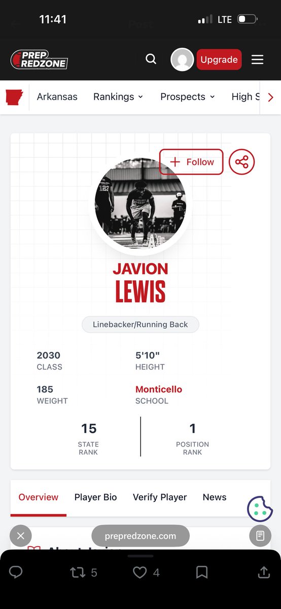JavionLewis2030's tweet photo. No excuses, just work your butt off and let the results speak. Thanks @coltonedwardsFB @tctabler @PrepRedzoneAR for this expose, I’m truly grateful!! AGTG!! 

The Dream Is Free, It’s The Work That Cost!!

@LDixon_ @EarlGill10 @ARPrepSports @EdOBrienCFB @toddrake00 @WillVapreps https://t.co/jFWZQJExtP