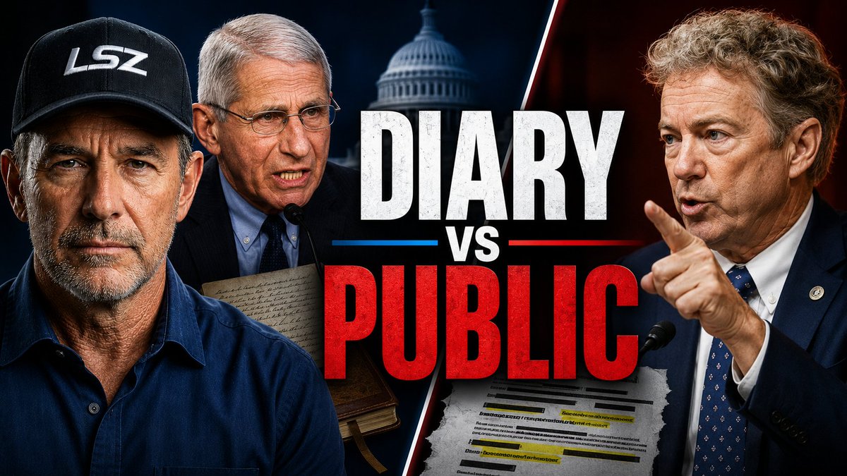LargeStrikeZone's tweet photo. Nine days after Fauci invoked the Fifth Amendment more than 100 times, the most important contrast in his private diary is still being under-discussed.
Private notes: the market was the amplifier, not the origin.
Private notes: deliberate insertion was treated as possible on an early international call.
Private notes: direct persuasion of de Blasio and California leadership on school closures.
Public language later: “I had nothing to do with it.” We put the exact dates and wording side-by-side. Full breakdown: https://t.co/FOWF9duDL8
@RandPaul — which of these documented gaps do you see as the most consequential? #FauciDiary