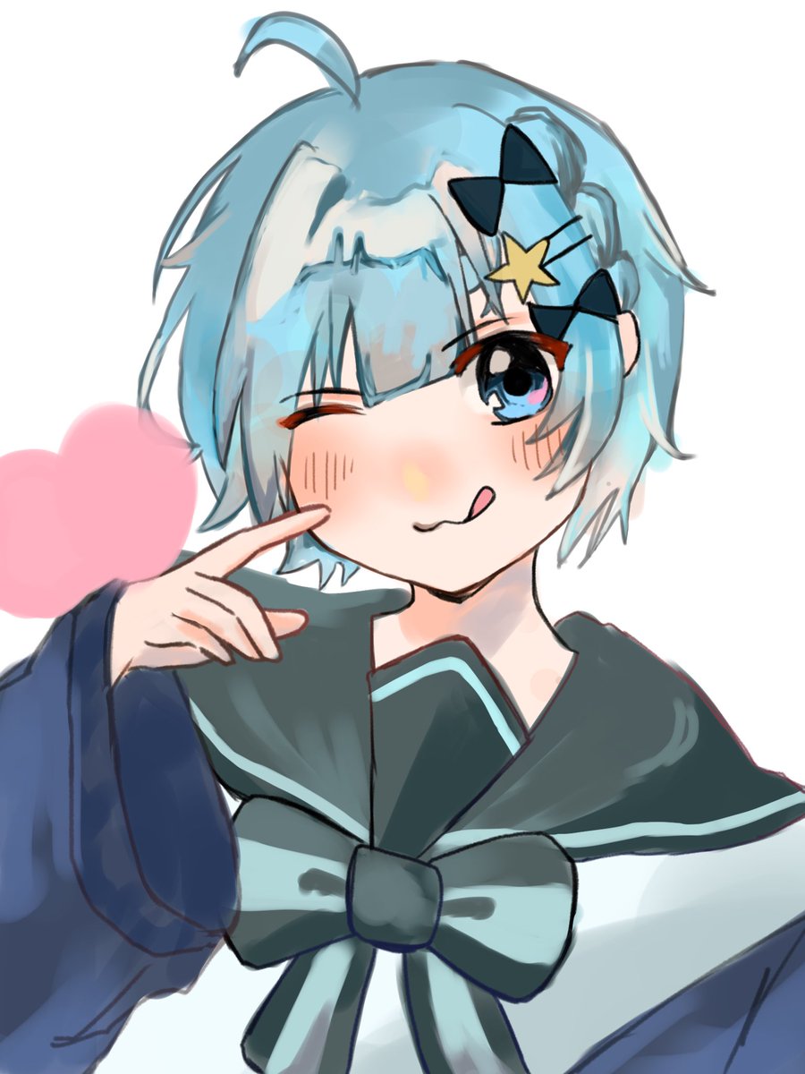 anela_0612's tweet photo. #おちゃっこあーと 😉🩵 https://t.co/Gemrd6QR8x