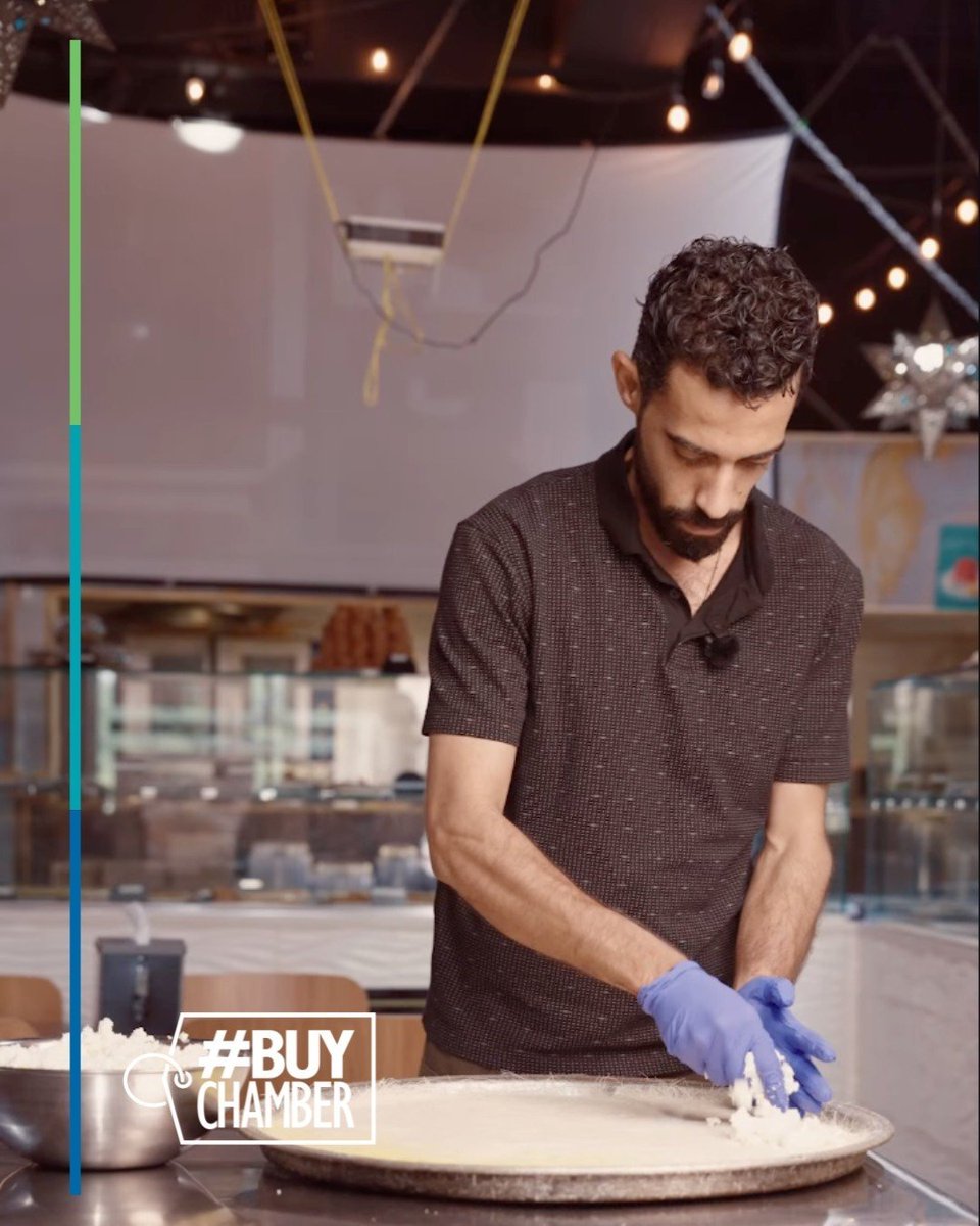 JAXChamber's tweet photo. This week's #BuyChamber spotlight is on Ya Habibi Sweets & Ice Cream! ✨

Proud JAX Chamber member Ya Habibi Sweets & Ice Cream brings the flavors of the Middle East to Jacksonville with handcrafted favorites like baklava, kunafa, Dubai chocolate bars, and creamy ice cream. Every visit is a sweet experience rooted in tradition, quality, and hospitality.

Learn more at https://t.co/3n56M3SbMb 

#JAXChamber #BuyChamber #jacksonvillefl